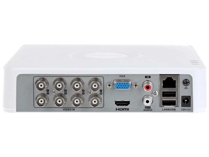 MONITORING DOMU funkcjonalny rejestrator HIKVISION DS-7100HUHI-K1 8-kanałowy